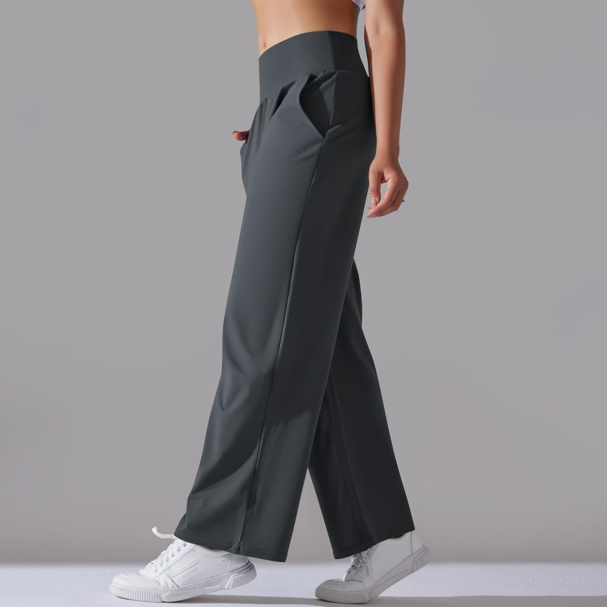 High Waist Loose Pants