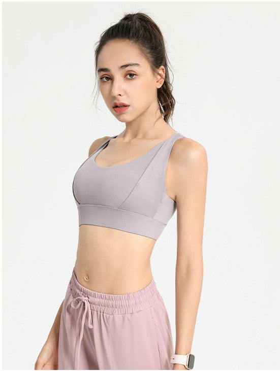 Back Buckle Sports Bra