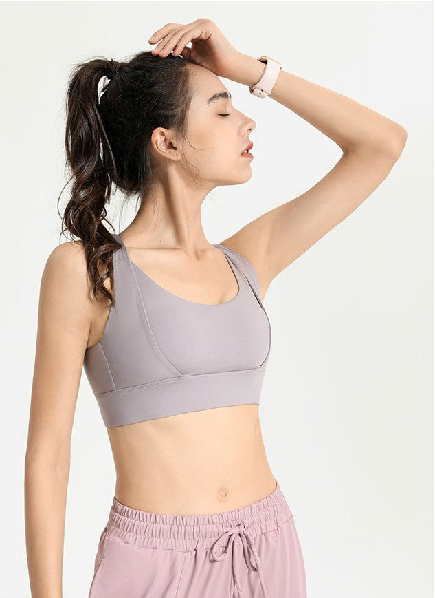 Back Buckle Sports Bra