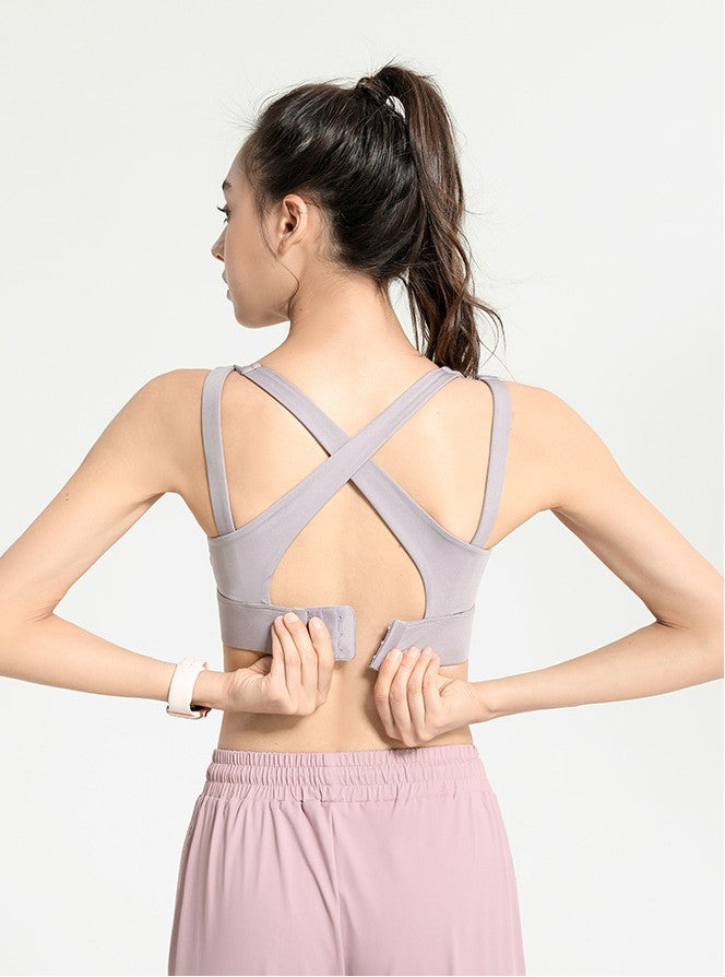 Back Buckle Sports Bra