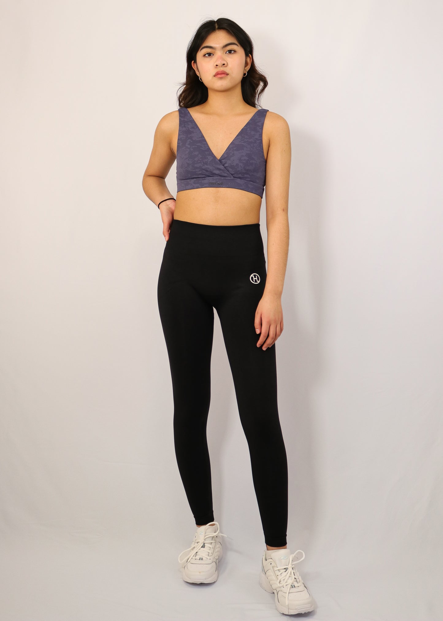 High Raise Seamless Yoga Leggings