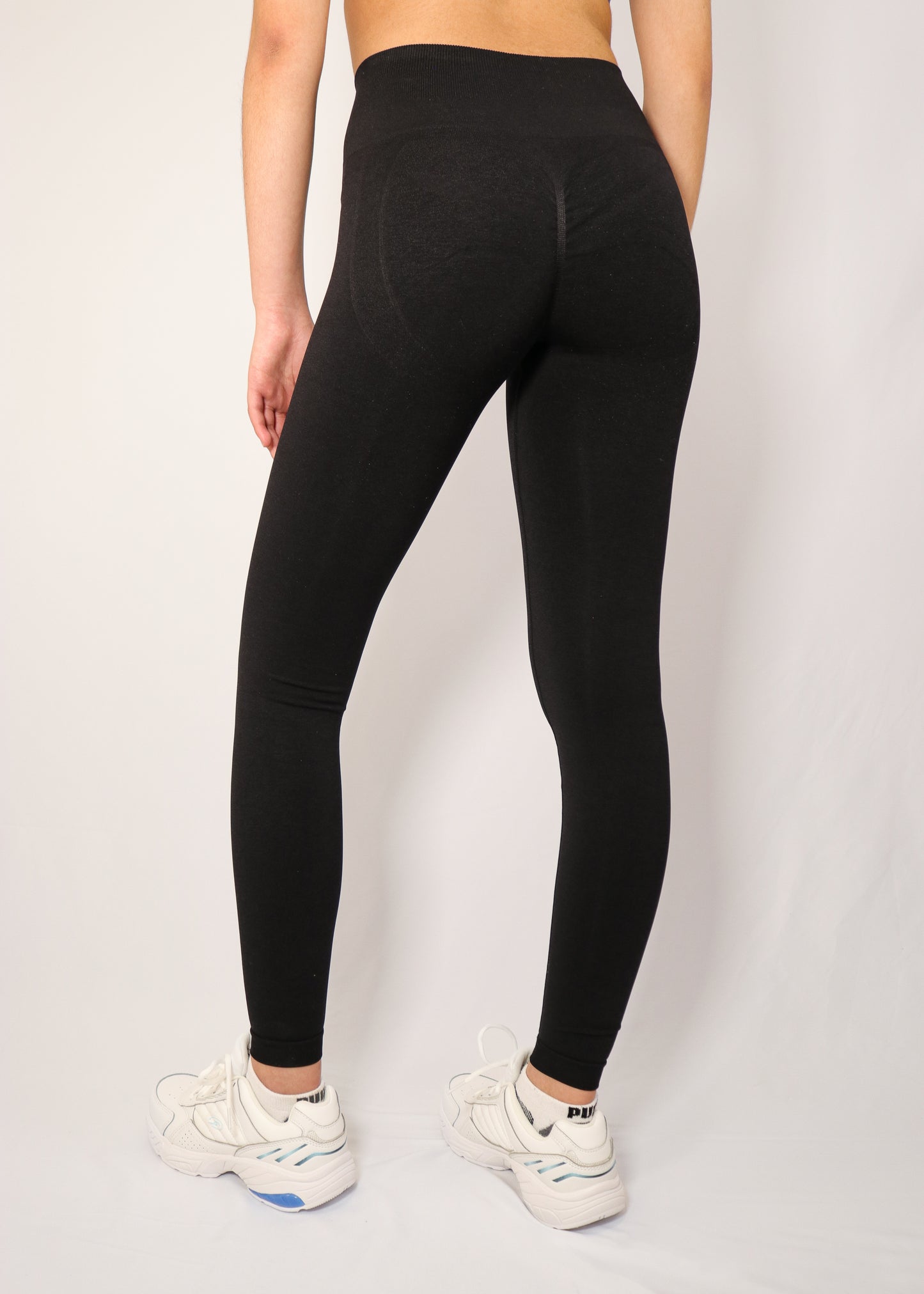 High Raise Seamless Yoga Leggings