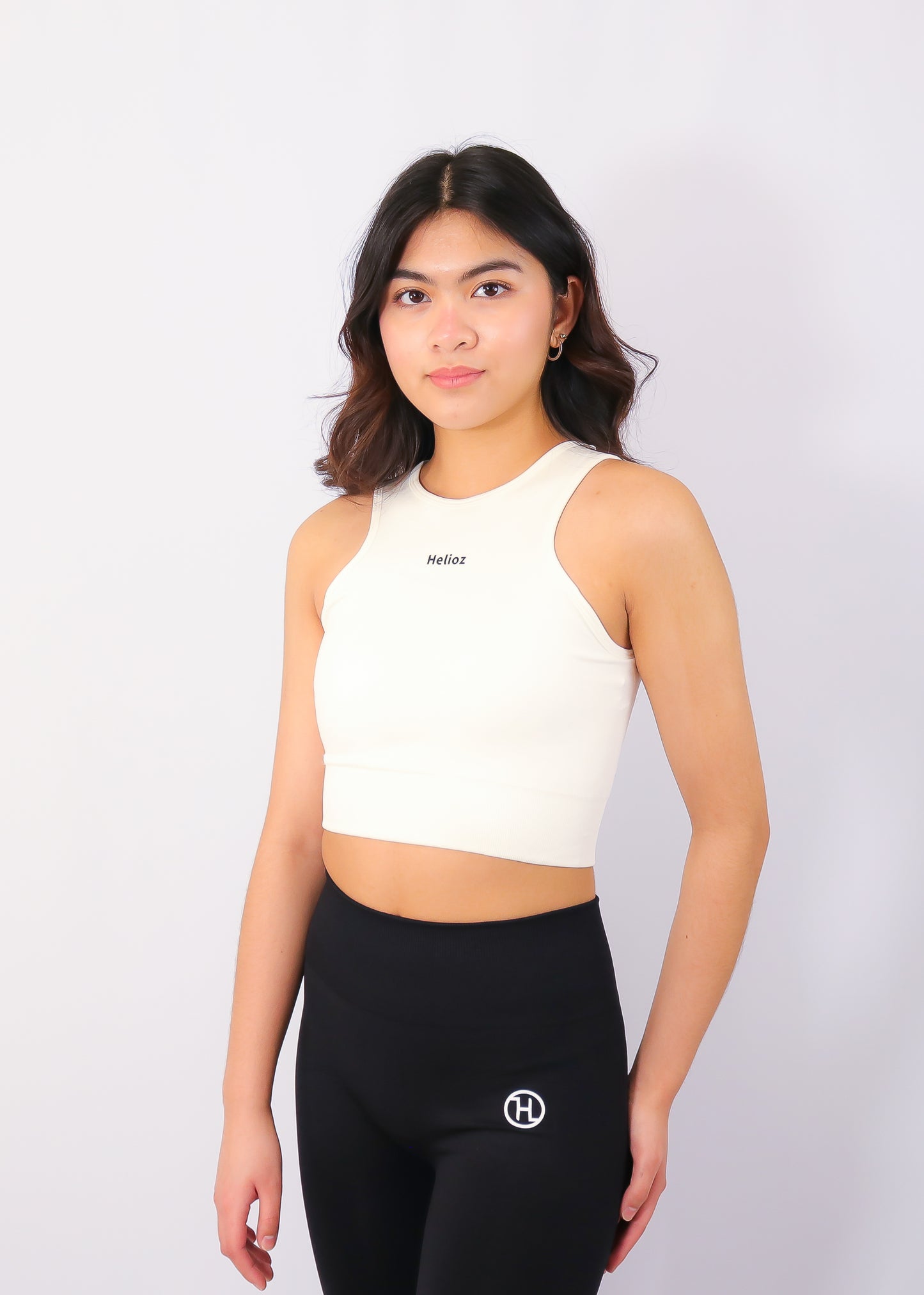 Long Crop Sports Bra