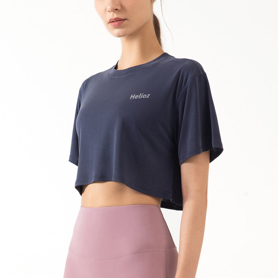 Cropped Loose Fit Tee