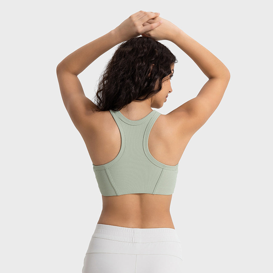 Racer Back Short Sports Bra