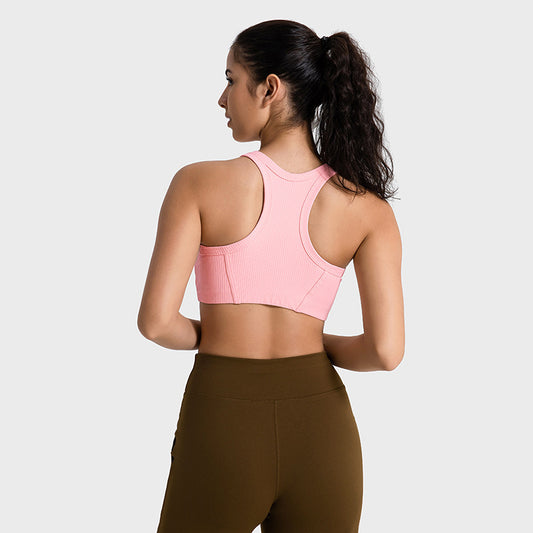 Racer Back Short Sports Bra