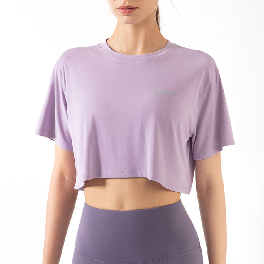 Cropped Loose Fit Tee